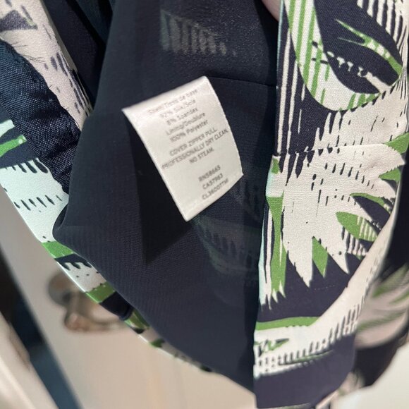 Classiques Navy Silk Dress - Picture 2 of 9